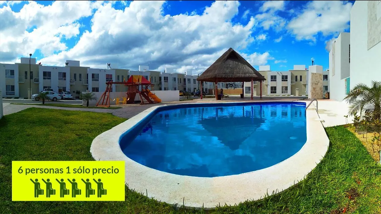 Palma Baru Con Alberca Villa Playa del Carmen